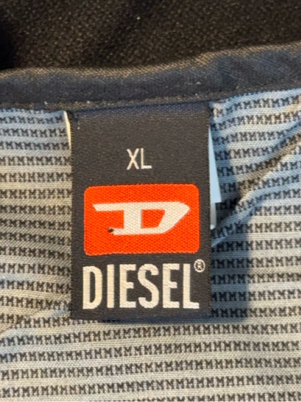 Diesel Black Coated Pants XL Waxed Slim Utility Drawstring - Picture 5 of 8